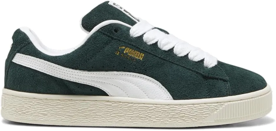 PUMA Mens Suede XL Hairy Lace Up Sneakers Shoes Casual - Green - Size 12 M