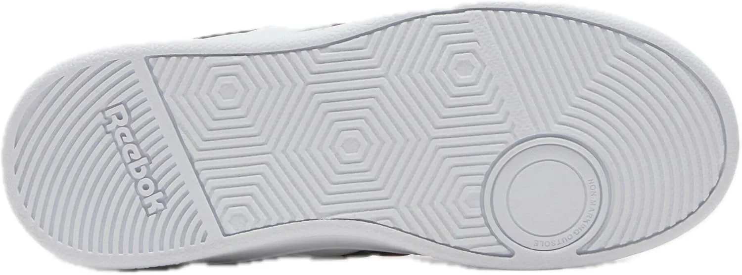 Reebok Boy's Court Advance Elastic Lace & Top Strap Sneaker