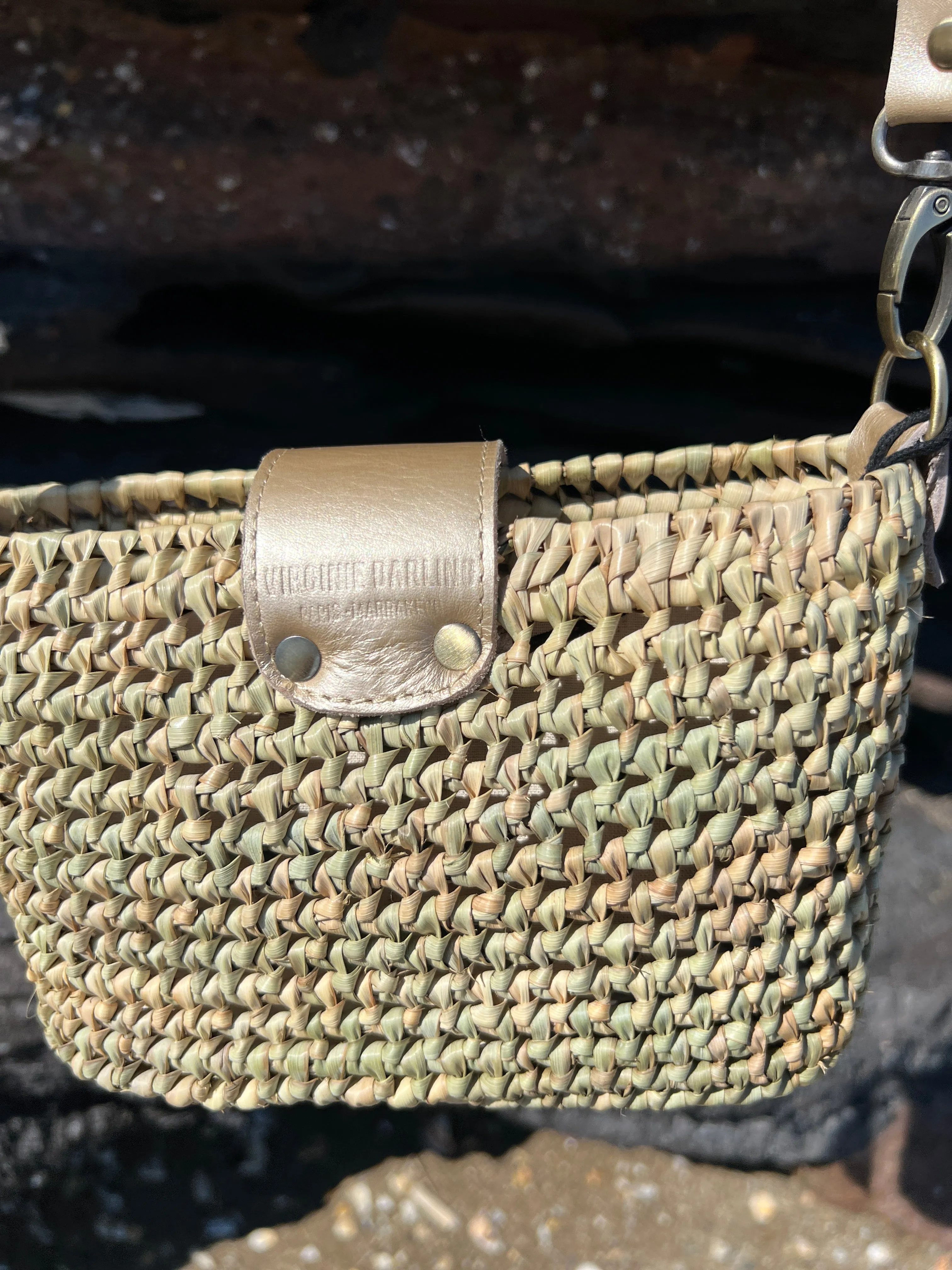 Sac Riviera champagne VIRGINIE DARLING