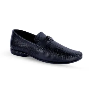 Scale Pattern Loafers