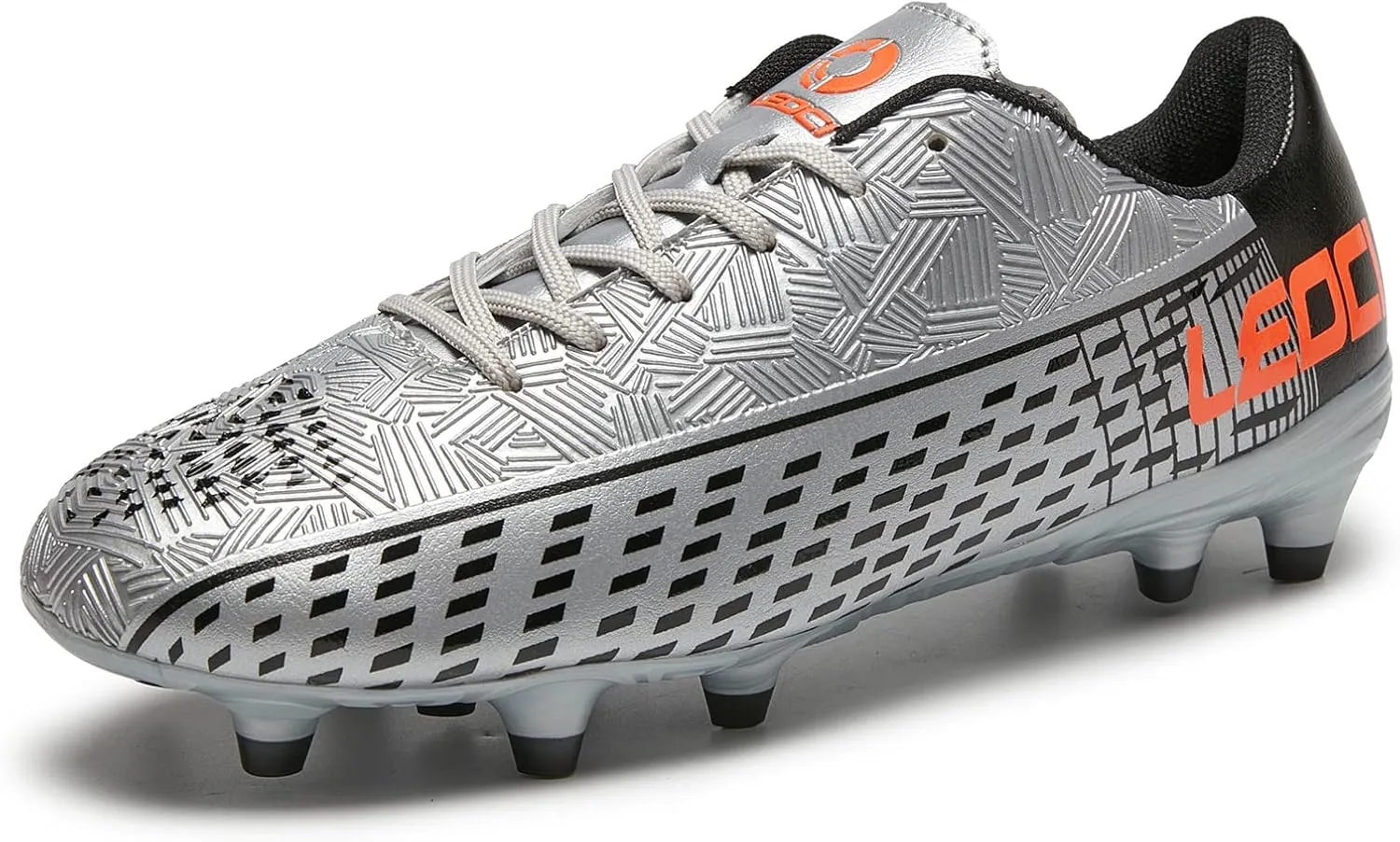 Soccer Cleats for Men's and Women's Outdoor Unisex Football Shoes Firm Rugby Boots