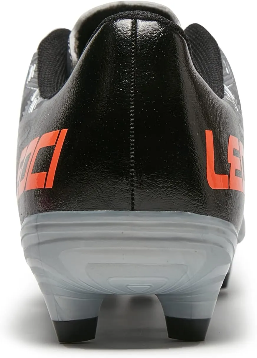 Soccer Cleats for Men's and Women's Outdoor Unisex Football Shoes Firm Rugby Boots
