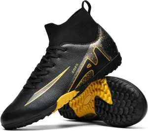 Soccer Cleats for Mens Womens Indoor Soccer Shoes Unisex Baseball Turf Shoes Youth Rugby Shoes Adult AG FG TF Football Boots Wide Training Sneaker