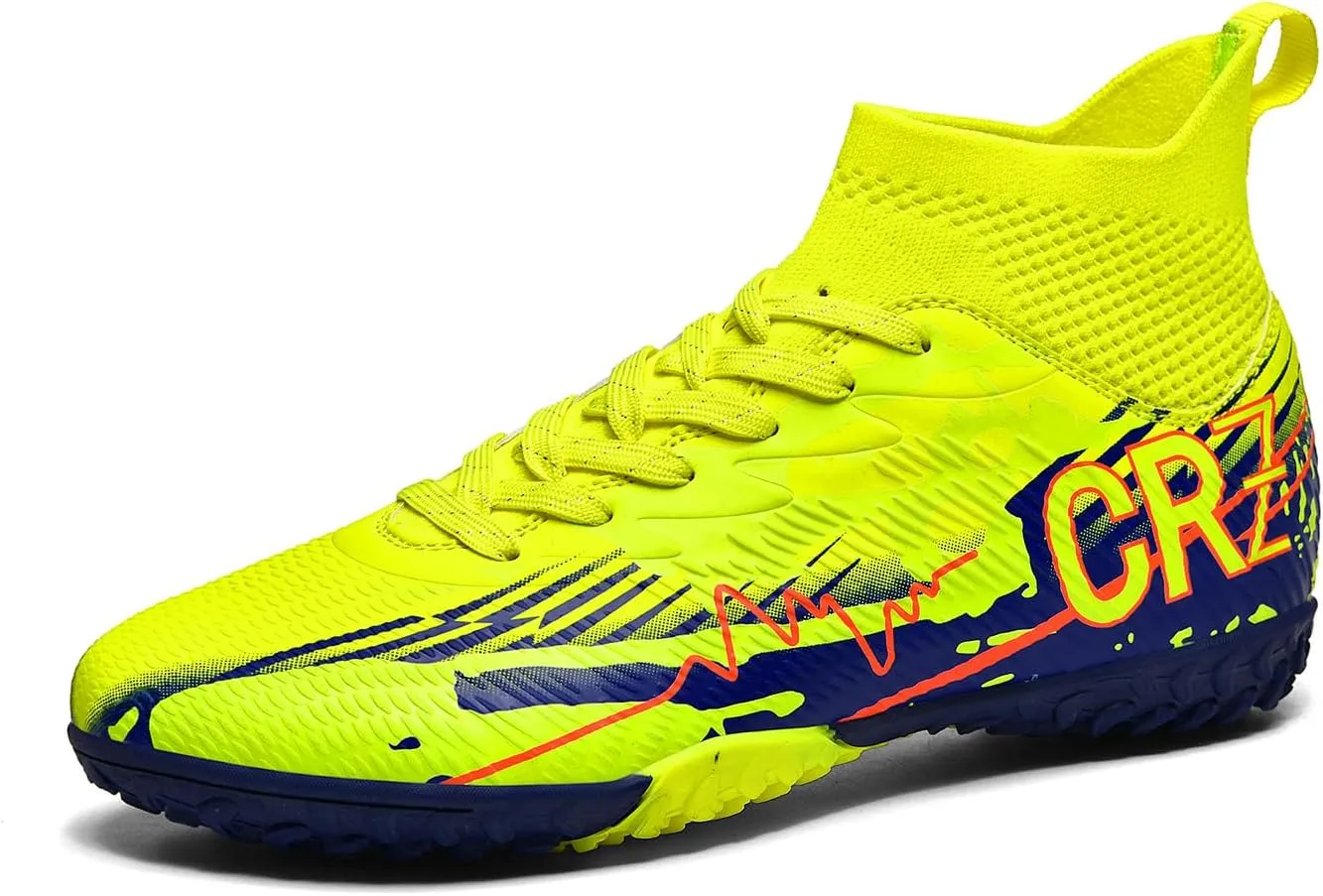 Soccer Cleats for Mens Womens Indoor Turf Soccer Shoes Youth AG TF Training Football Boots Unisex