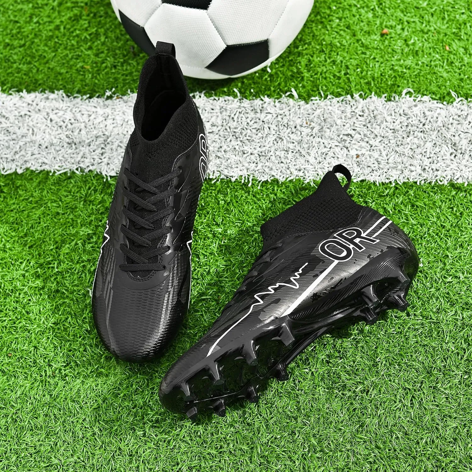 Soccer Cleats for Mens Womens Indoor Turf Soccer Shoes Youth AG TF Training Football Boots Unisex