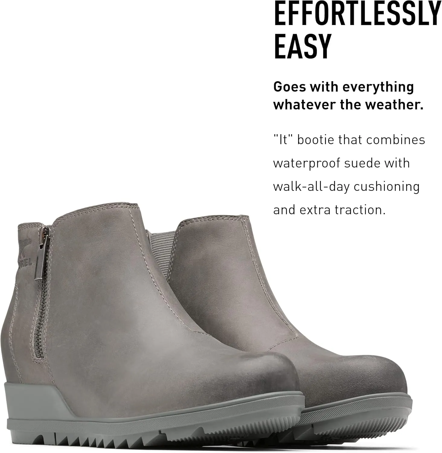 Sorel Women's Evie Zip Leather Boot