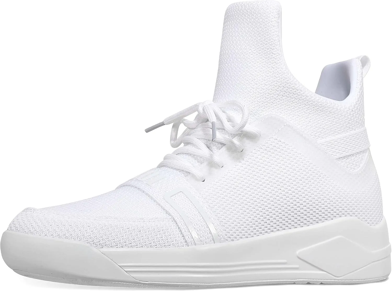 Soulsfeng High Top Running Shoes for Men Lightweight Breathable Mesh Walking Athletic Sneakers