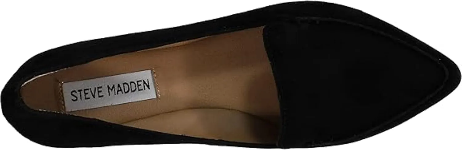 Steve Madden Women's Feather Loafer Flat