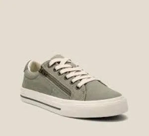 TAOS Z SOUL SAGE OLIVE DISTRESSED SNEAKER
