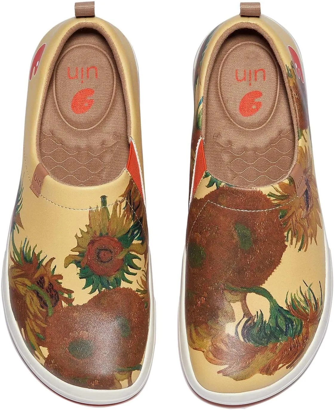 UIN Men's Fashion Sneakers Painted Walking Art Travel Shoes Toledo Ⅷ