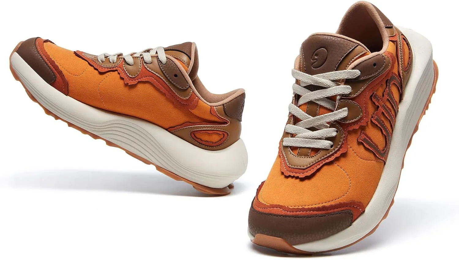 UIN Women's Fashion Sneakers Walking Art Travel Shoes Rock Layer Series