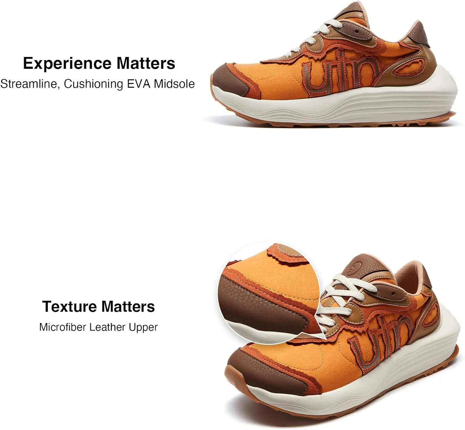 UIN Women's Fashion Sneakers Walking Art Travel Shoes Rock Layer Series