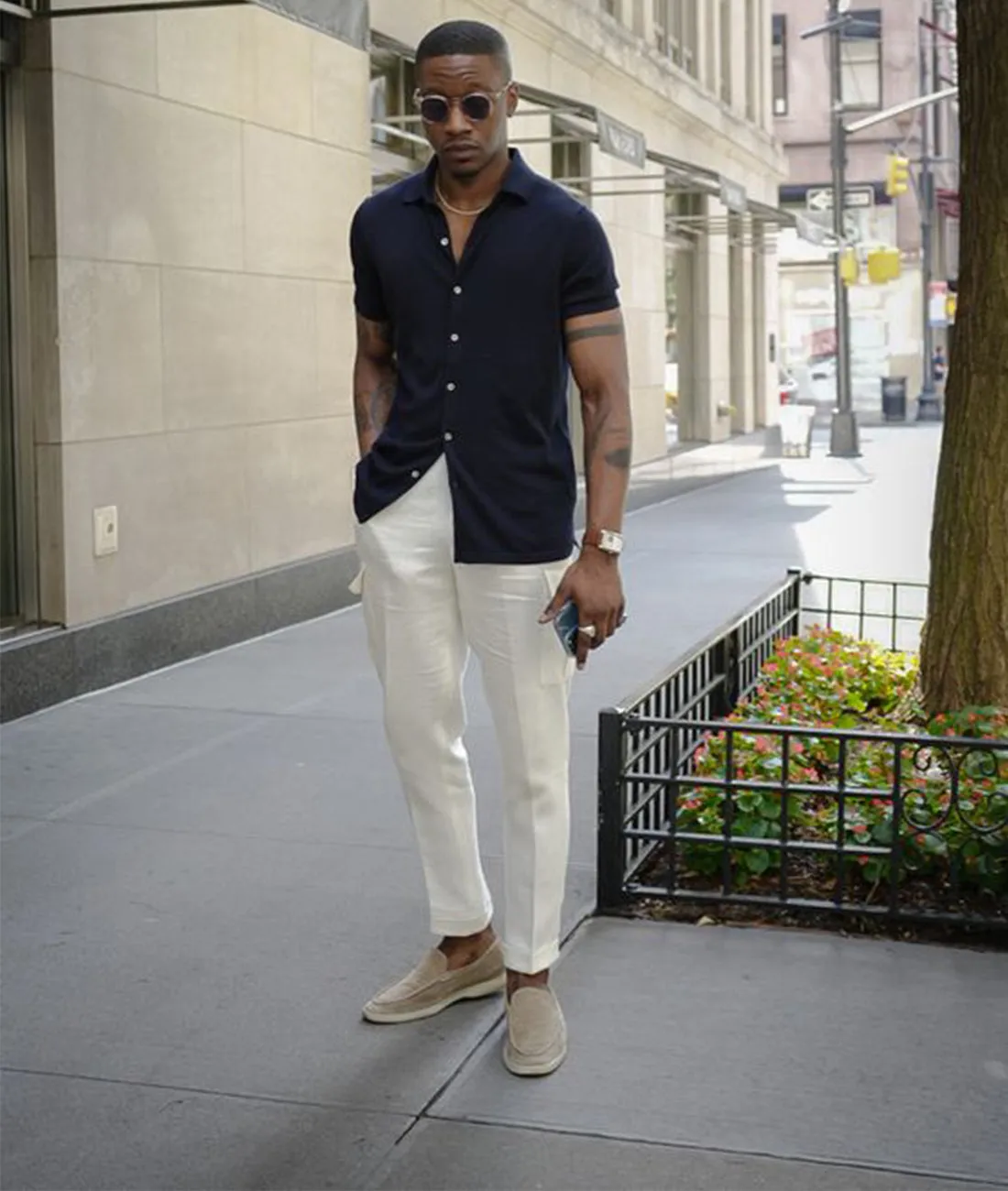 Vintage leather loafers fashion