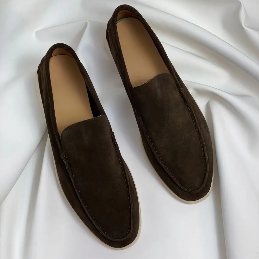 Vintage leather loafers fashion