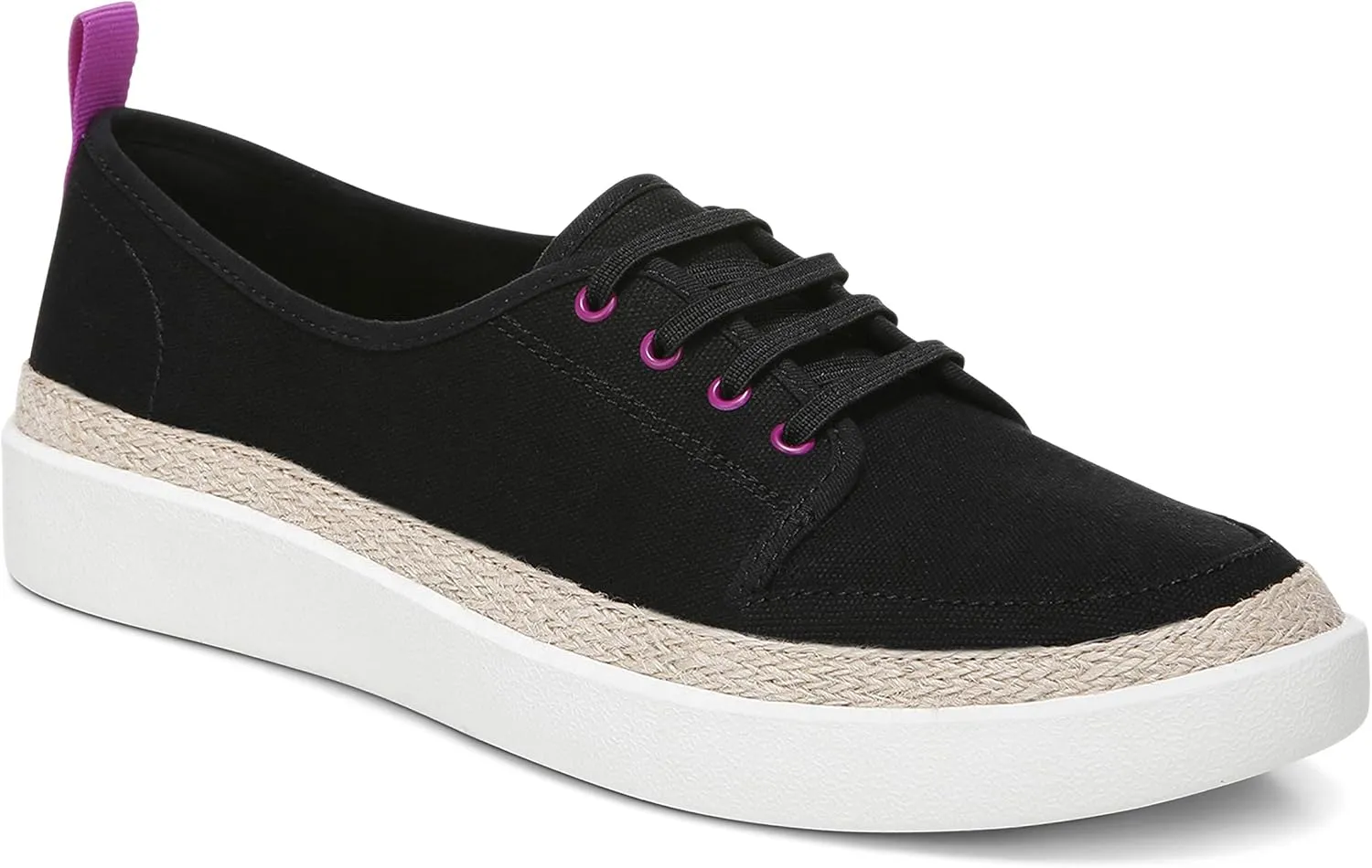 Vionic Women's Essence Jovie Lace-up Sneaker - Ladies Suppotive Platform Sneakers That Include Three Zone Comfort with Arch Support