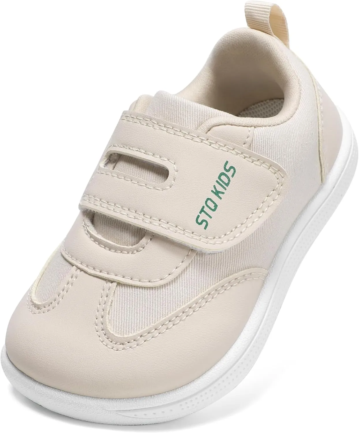 Wide Toe Box Toddler Shoes Zero Drop Boys Girls Barefoot Shoe Non-Slip Little Kids Sneakers for First Walking