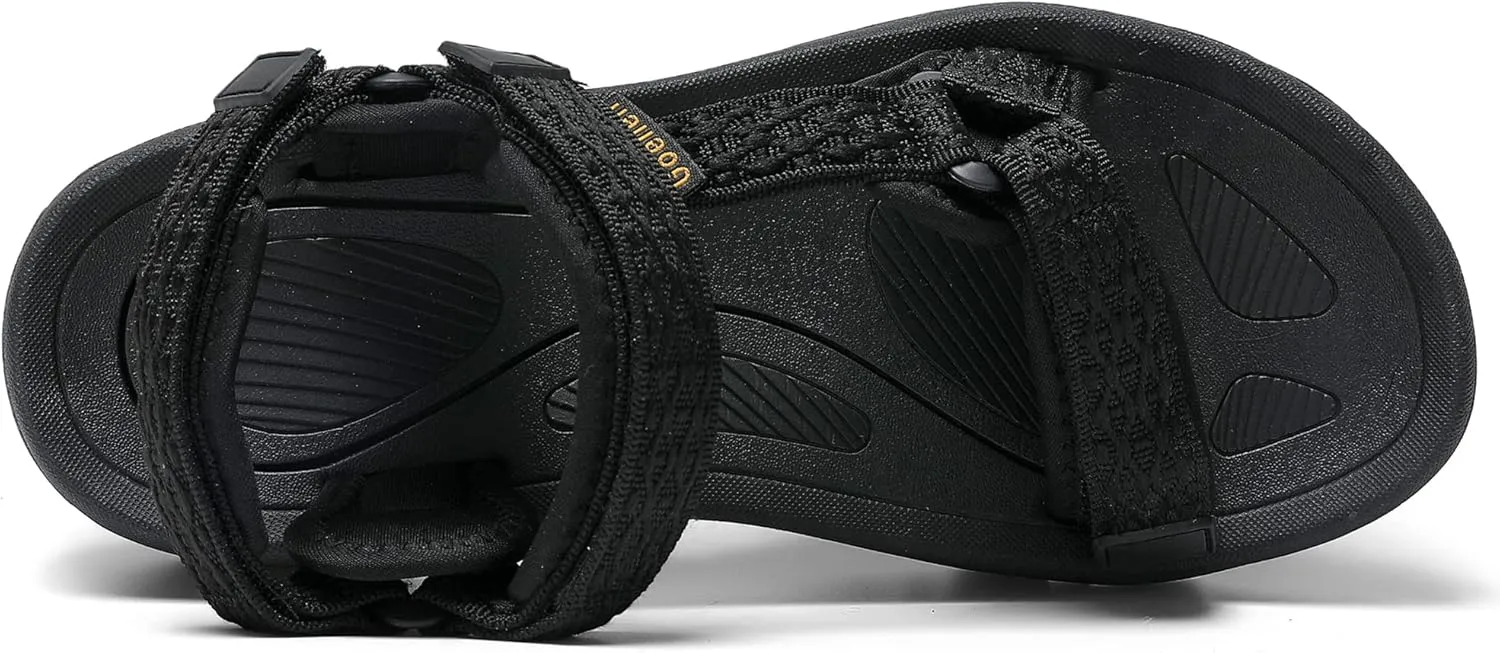 Women's Hiking Sport Sandals Water Outdoor Athletic Shoes With Arch Support Adjustable Beach Shoes