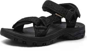 Women's Hiking Sport Sandals Water Outdoor Athletic Shoes With Arch Support Adjustable Beach Shoes